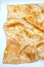 Load image into Gallery viewer, Botanically Dyed Silk Bandana - Habotai Silk