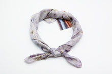 Load image into Gallery viewer, Botanically Dyed Silk Bandana - Habotai Silk