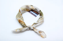 Load image into Gallery viewer, Botanically Dyed Silk Bandana  - Habotai Silk