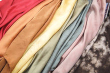 Load image into Gallery viewer, Botanically Dyed Silk Solid Bandana - Charmeuse Silk