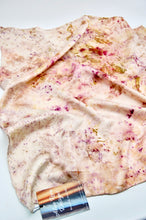 Load image into Gallery viewer, Botanically Dyed Silk Bandana - Charmeuse Silk