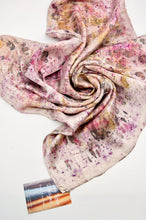 Load image into Gallery viewer, Botanically Dyed Silk Bandana - Charmeuse Silk