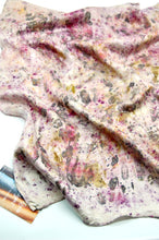 Load image into Gallery viewer, Botanically Dyed Silk Bandana - Charmeuse Silk