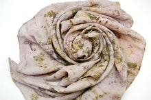 Load image into Gallery viewer, Botanically Dyed Silk Wild Rag - Habotai Silk