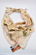 Load image into Gallery viewer, Botanically Dyed Silk Wild Rag - Habotai Silk