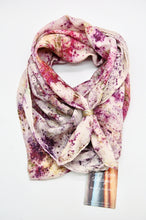 Load image into Gallery viewer, Botanically Dyed Silk Wild Rag - Habotai Silk