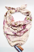 Load image into Gallery viewer, Botanically Dyed Silk Wild Rag - Charmeuse Silk