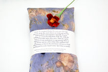 Load image into Gallery viewer, Botanically Dyed Charmeuse Silk Eye Pillow