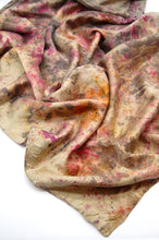 Load image into Gallery viewer, Botanically Dyed Mulberry Silk Pillowcase
