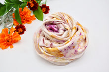 Load image into Gallery viewer, Botanically Dyed Mulberry Silk Pillowcase