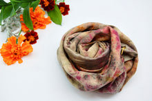 Load image into Gallery viewer, Botanically Dyed Mulberry Silk Pillowcase