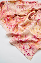 Load image into Gallery viewer, KING SIZE Botanically Dyed Mulberry Silk Pillowcase