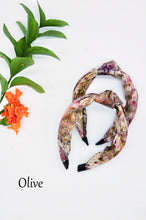 Load image into Gallery viewer, Botanically Dyed Silk Rigid Headbands