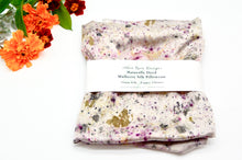 Load image into Gallery viewer, Botanically Dyed Mulberry Silk Pillowcase