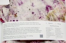 Load image into Gallery viewer, Botanically Dyed Mulberry Silk Pillowcase