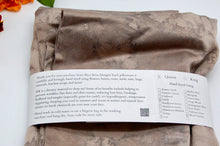 Load image into Gallery viewer, Botanically Dyed Mulberry Silk Pillowcase