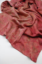 Load image into Gallery viewer, Botanically Dyed Mulberry Silk Pillowcase