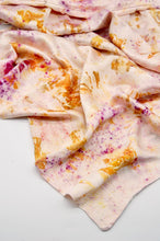 Load image into Gallery viewer, Botanically Dyed Mulberry Silk Pillowcase