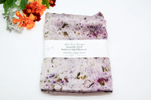 Load image into Gallery viewer, KING SIZE Botanically Dyed Mulberry Silk Pillowcase