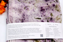 Load image into Gallery viewer, KING SIZE Botanically Dyed Mulberry Silk Pillowcase