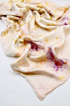 Load image into Gallery viewer, KING SIZE Botanically Dyed Mulberry Silk Pillowcase