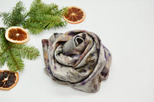 Load image into Gallery viewer, Botanically Dyed Mulberry Silk Pillowcase