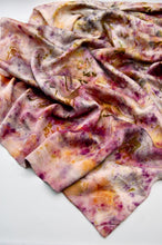 Load image into Gallery viewer, Botanically Dyed Mulberry Silk Pillowcase