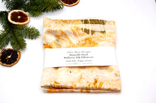 Load image into Gallery viewer, Botanically Dyed Mulberry Silk Pillowcase