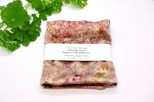 Load image into Gallery viewer, Botanically Dyed Mulberry Silk Pillowcase