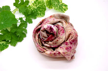Load image into Gallery viewer, Botanically Dyed Mulberry Silk Pillowcase