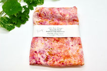 Load image into Gallery viewer, KING SIZE Botanically Dyed Mulberry Silk Pillowcase