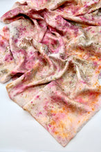 Load image into Gallery viewer, Botanically Dyed Mulberry Silk Pillowcase