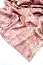 Load image into Gallery viewer, Botanically Dyed Mulberry Silk Pillowcase