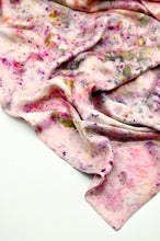 Load image into Gallery viewer, Botanically Dyed Mulberry Silk Pillowcase