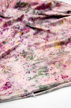 Load image into Gallery viewer, Botanically Dyed Mulberry Silk Pillowcase