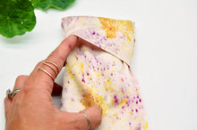 Load image into Gallery viewer, Botanically Dyed Charmeuse Silk Eye Pillow