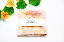 Load image into Gallery viewer, Botanically Dyed Mulberry Silk Pillowcase