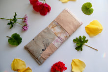 Load image into Gallery viewer, Botanically Dyed Raw Silk Eye Pillow