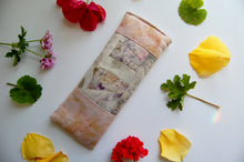 Load image into Gallery viewer, Botanically Dyed Raw Silk Eye Pillow