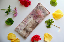 Load image into Gallery viewer, Botanically Dyed Raw Silk Eye Pillow