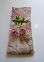 Load image into Gallery viewer, Botanically Dyed Raw Silk Eye Pillow