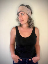 Load image into Gallery viewer, Botanically Dyed Silk Bandana - Habotai Silk