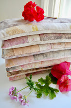 Load image into Gallery viewer, Botanically Dyed Raw Silk Eye Pillow