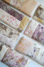 Load image into Gallery viewer, Botanically Dyed Raw Silk Eye Pillow