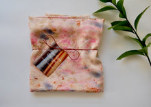 Load image into Gallery viewer, Botanically Dyed Mulberry Silk Pillowcase