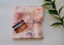 Load image into Gallery viewer, Botanically Dyed Mulberry Silk Pillowcase