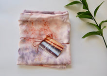 Load image into Gallery viewer, Botanically Dyed Mulberry Silk Pillowcase