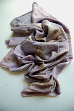 Load image into Gallery viewer, Botanically Dyed Mulberry Silk Pillowcase