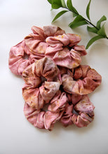 Load image into Gallery viewer, Botanically Bundle Dyed Silk Scrunchies