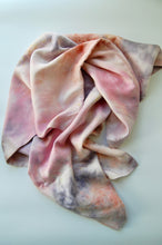 Load image into Gallery viewer, Botanically Dyed Mulberry Silk Pillowcase